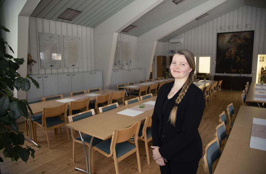 Parasta työssäni on ihmisten kohtaaminen